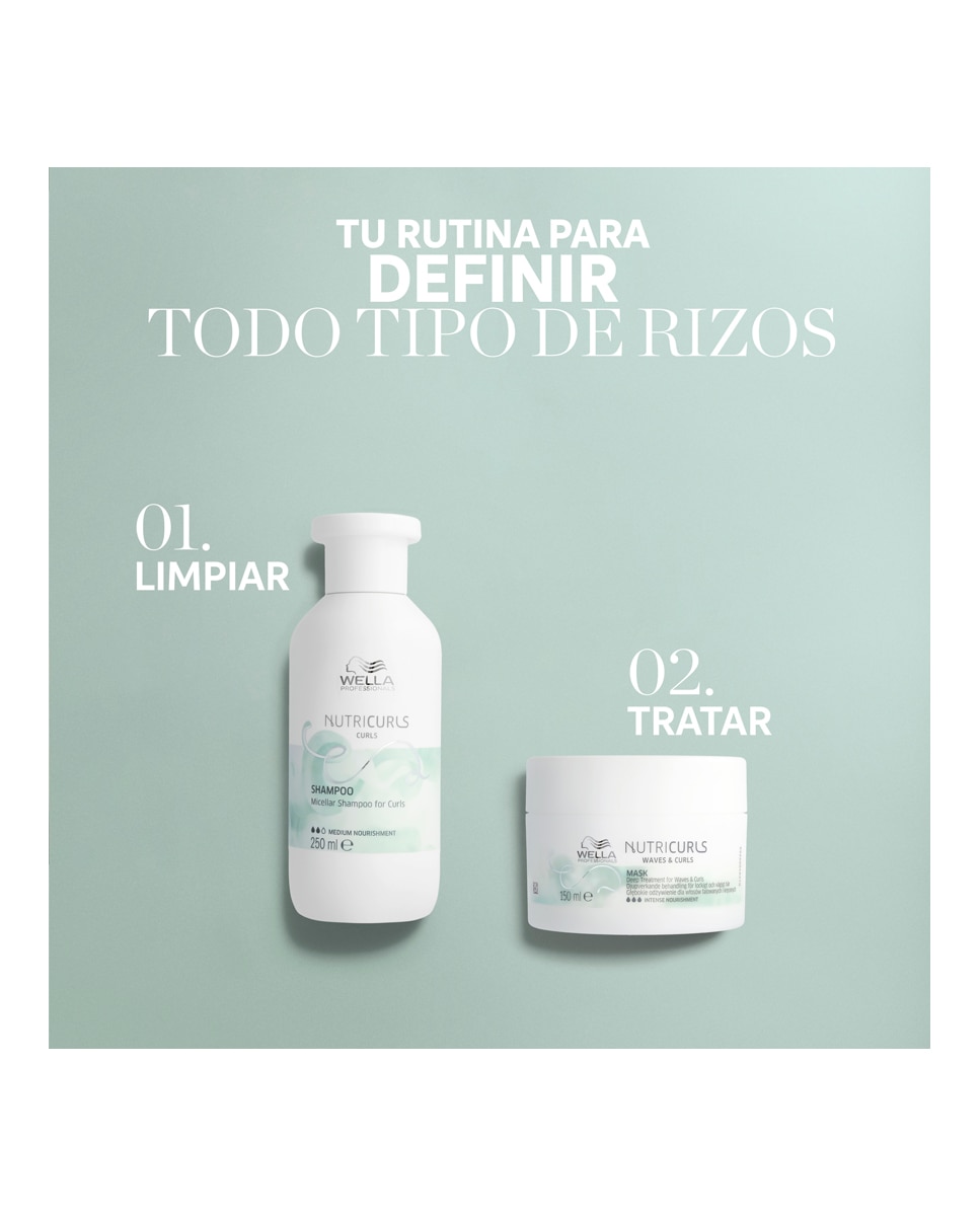 Champú Premium Nutricurls 250 ml Wella Professional - 250 ml 9
