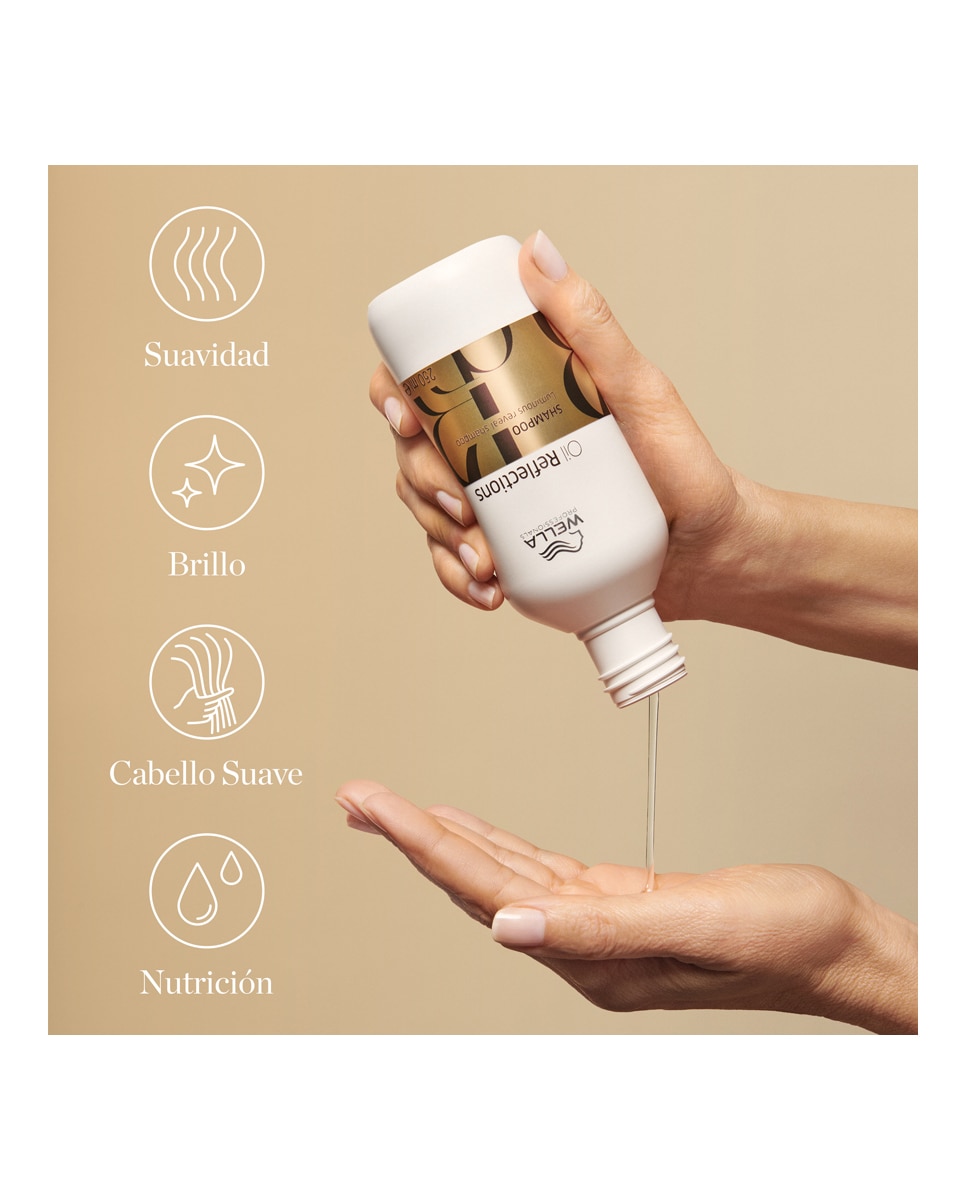 Champú Premium Oil Reflections 250 ml Wella Professional - 250 ml 6