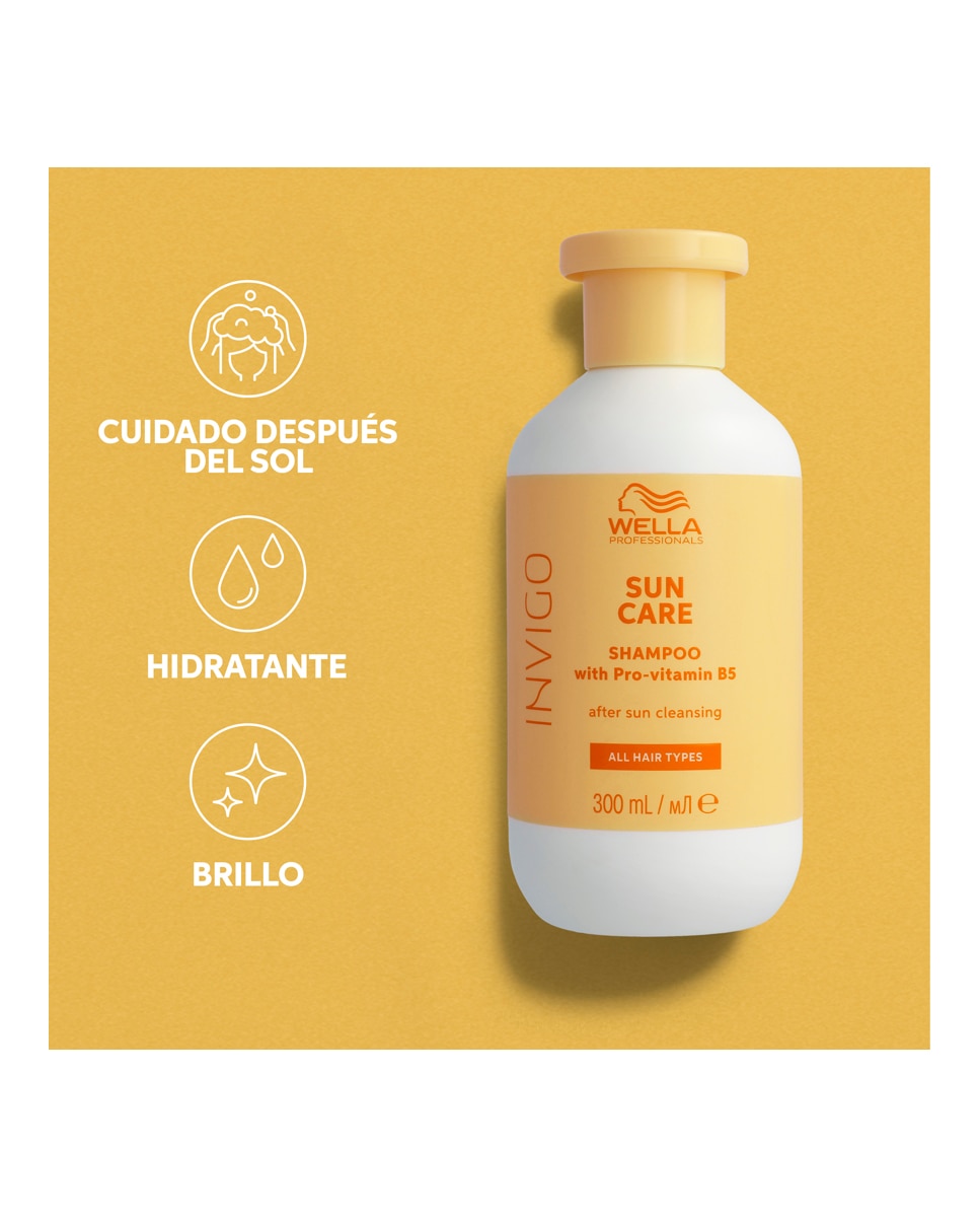 Champú Invigo Sun Wella Professional - 300 ml 5