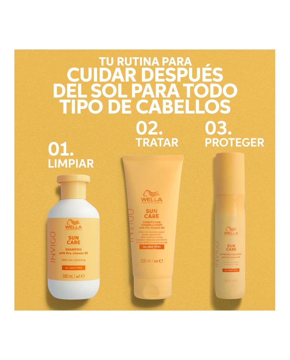 Champú Invigo Sun Wella Professional - 300 ml 11