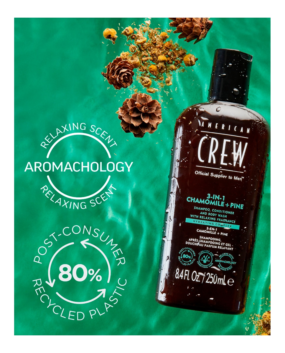 Champú 3 in 1 Relaxing American Crew - 250 ml 2