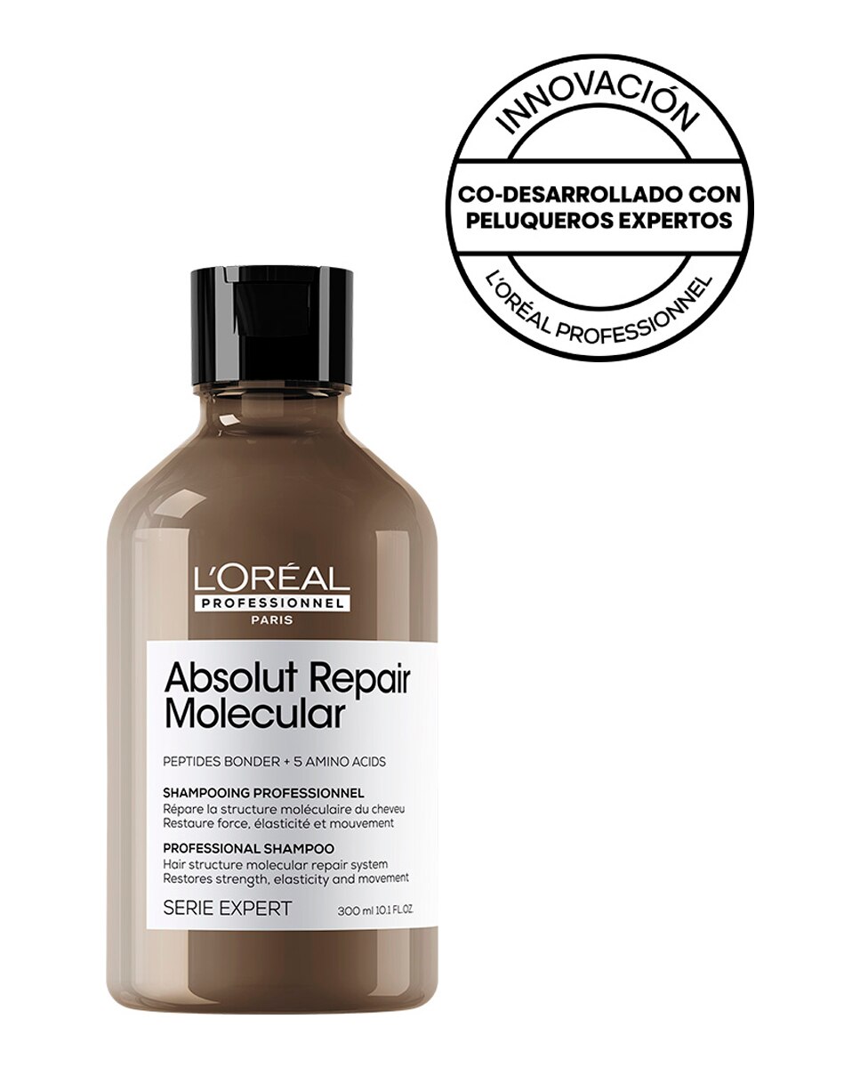 Champú Absolut Repair Molecular Sin Sulfatos L'Oreal Professionnel - 300 ml 3