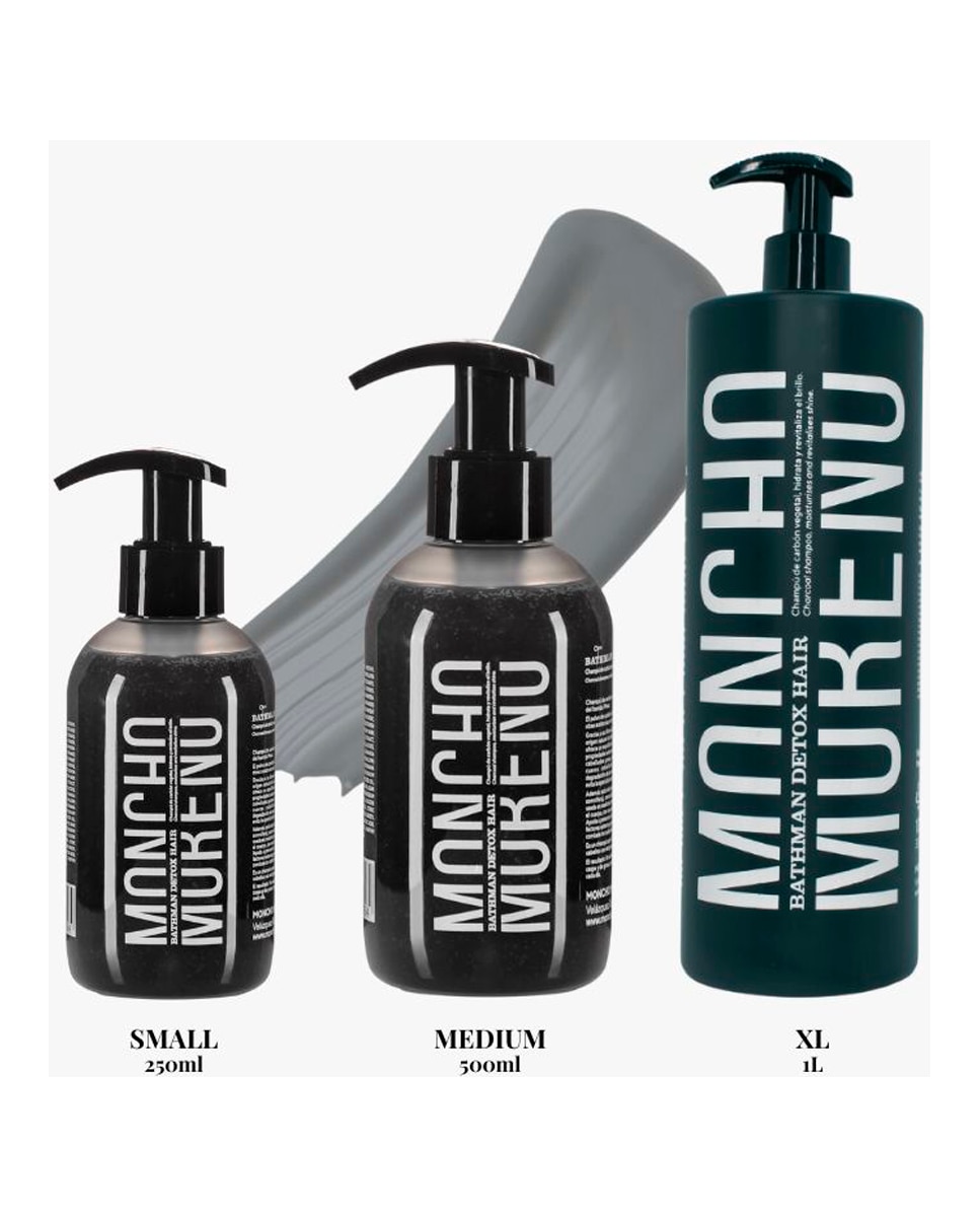 Champú Bathman Detox Hair puntas secas y raíces grasas Moncho Moreno - 250 ml 5