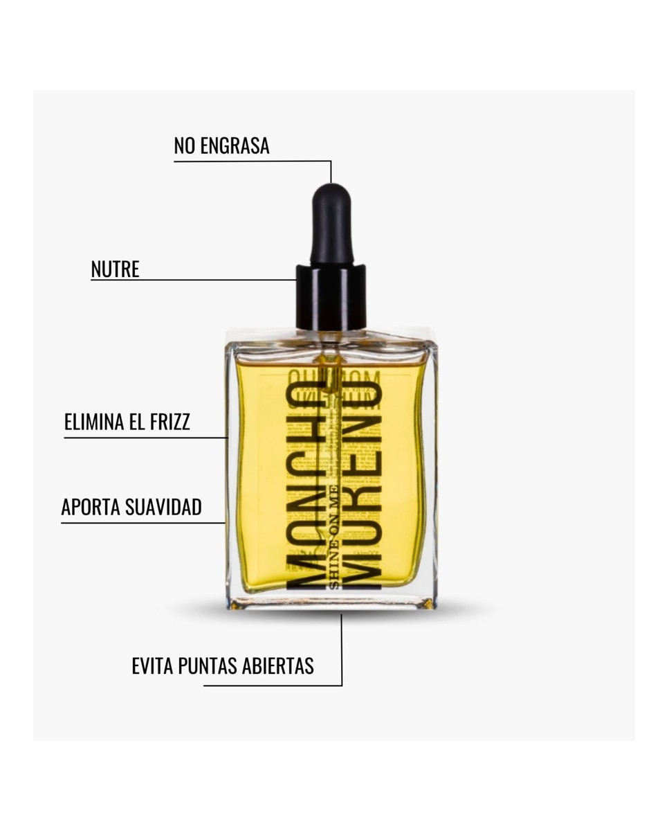 Sérum capilar Shine On Me Moncho Moreno 50 ml 3