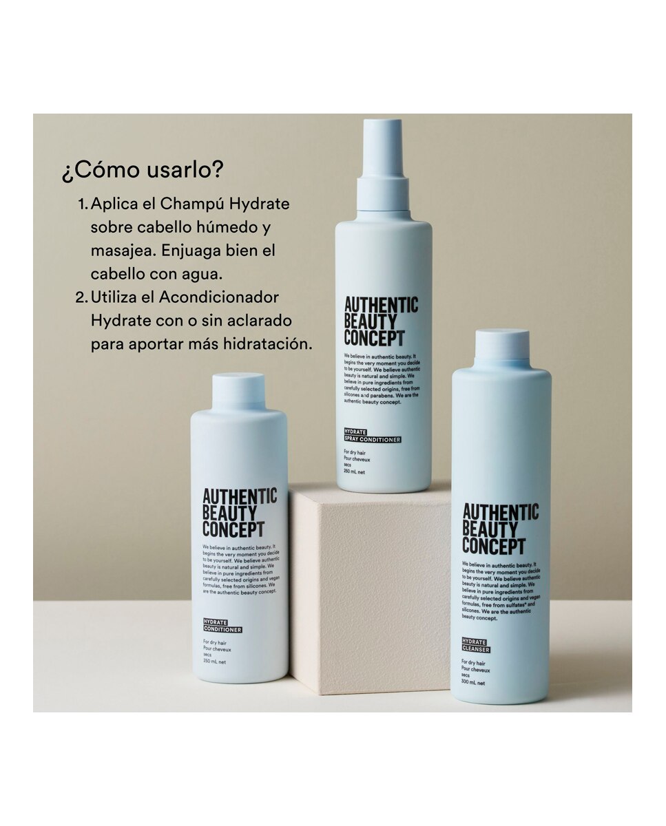 Champú Hydrate 300 ml Auhtentic Beauty Concept - 300 ml 5