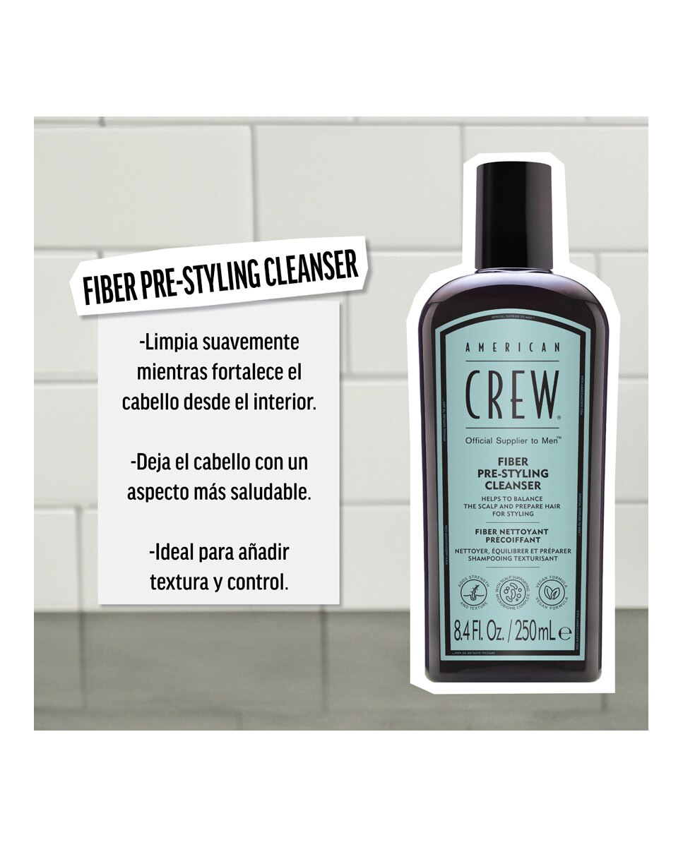 Champú Fiber 250 ml American Crew - 250 ml 3