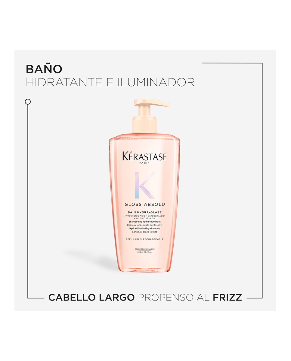 Champú Bain Hydra-Glaze 500 ml Kérastase 500 ml 2