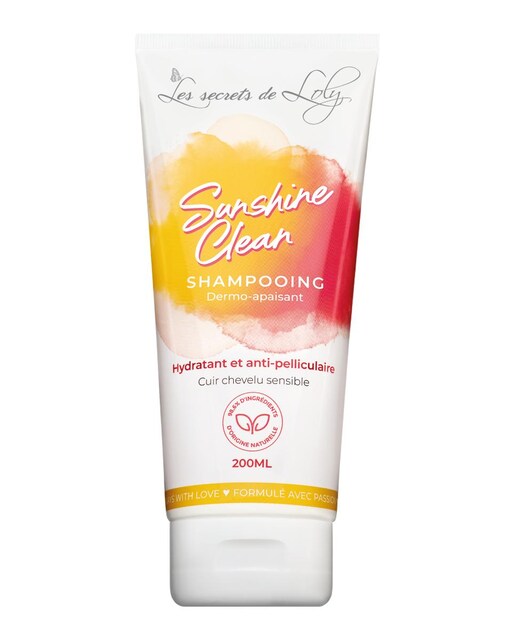 Champú Para Cuero Cabelludo Sensible Sunshine Clean 200 Ml Les Secrets De Loly