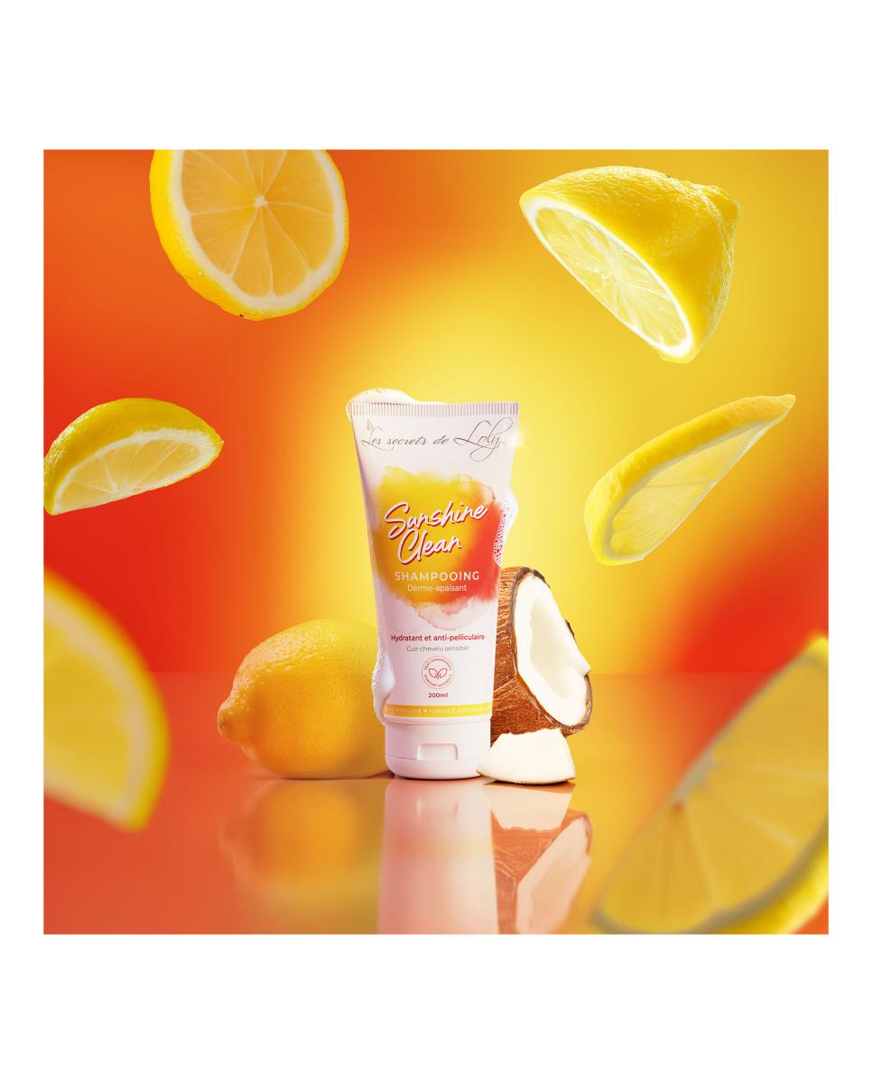 Champú Para Cuero Cabelludo Sensible Sunshine Clean 200 Ml Les Secrets De Loly 4