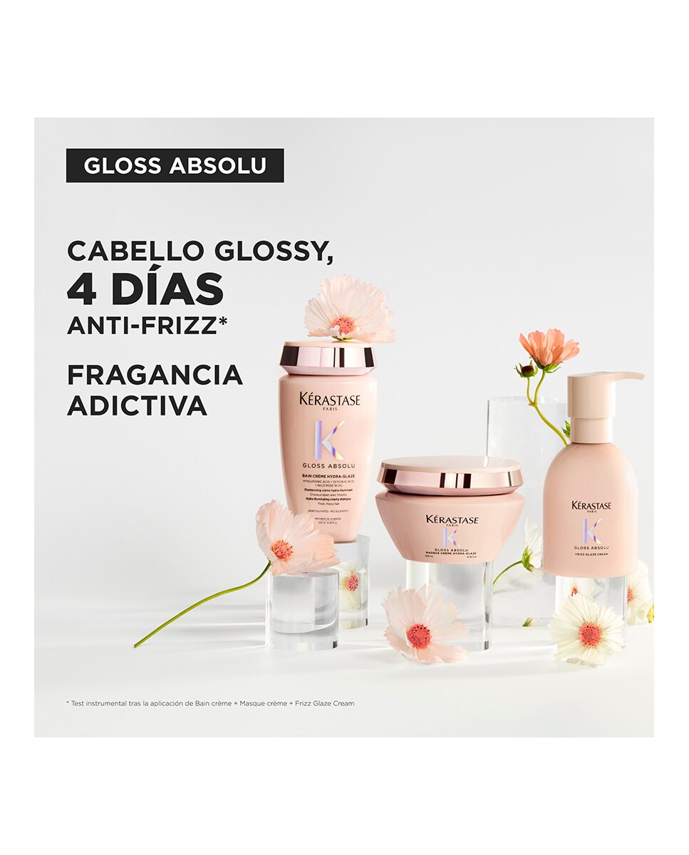 Champú Bain Crème Hydra-Glaze Botella Recargable Kérastase Paris - 250 ml 6