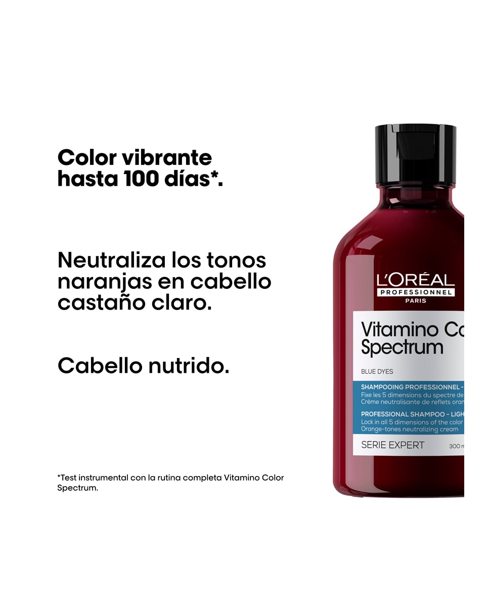 Champú Para Cabello Coloreado Vitamino Color Spectrum Blue L'Oréal Professionnel - 300 ml 2