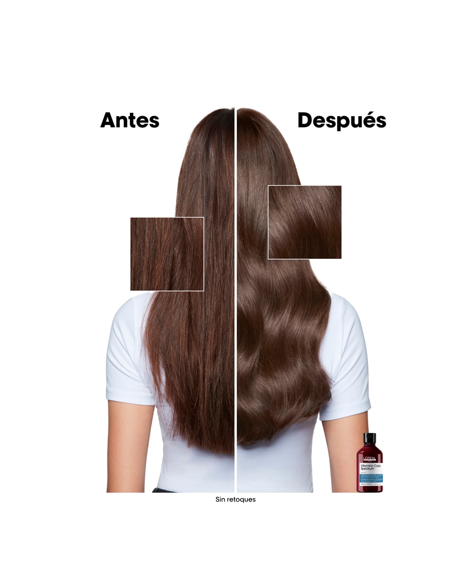 Champú Para Cabello Coloreado Vitamino Color Spectrum Blue L'Oréal Professionnel - 300 ml 3