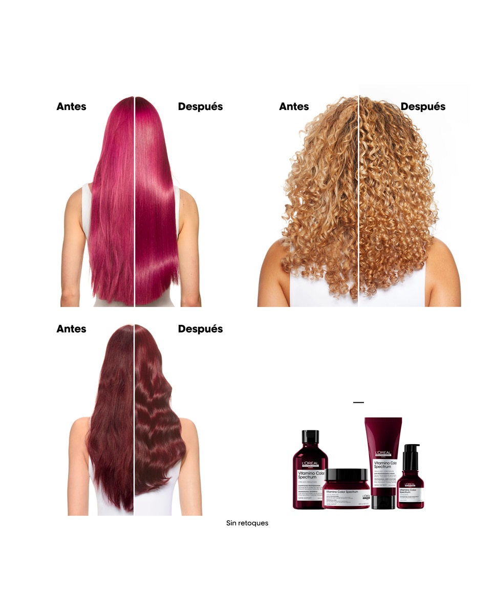 Champú Para Cabello Coloreado Vitamino Color Spectrum L'Oréal Professionnel - 300 ml 3
