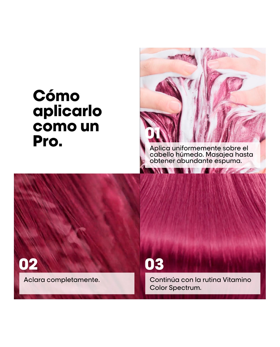 Champú Para Cabello Coloreado Vitamino Color Spectrum L'Oréal Professionnel - 300 ml 8