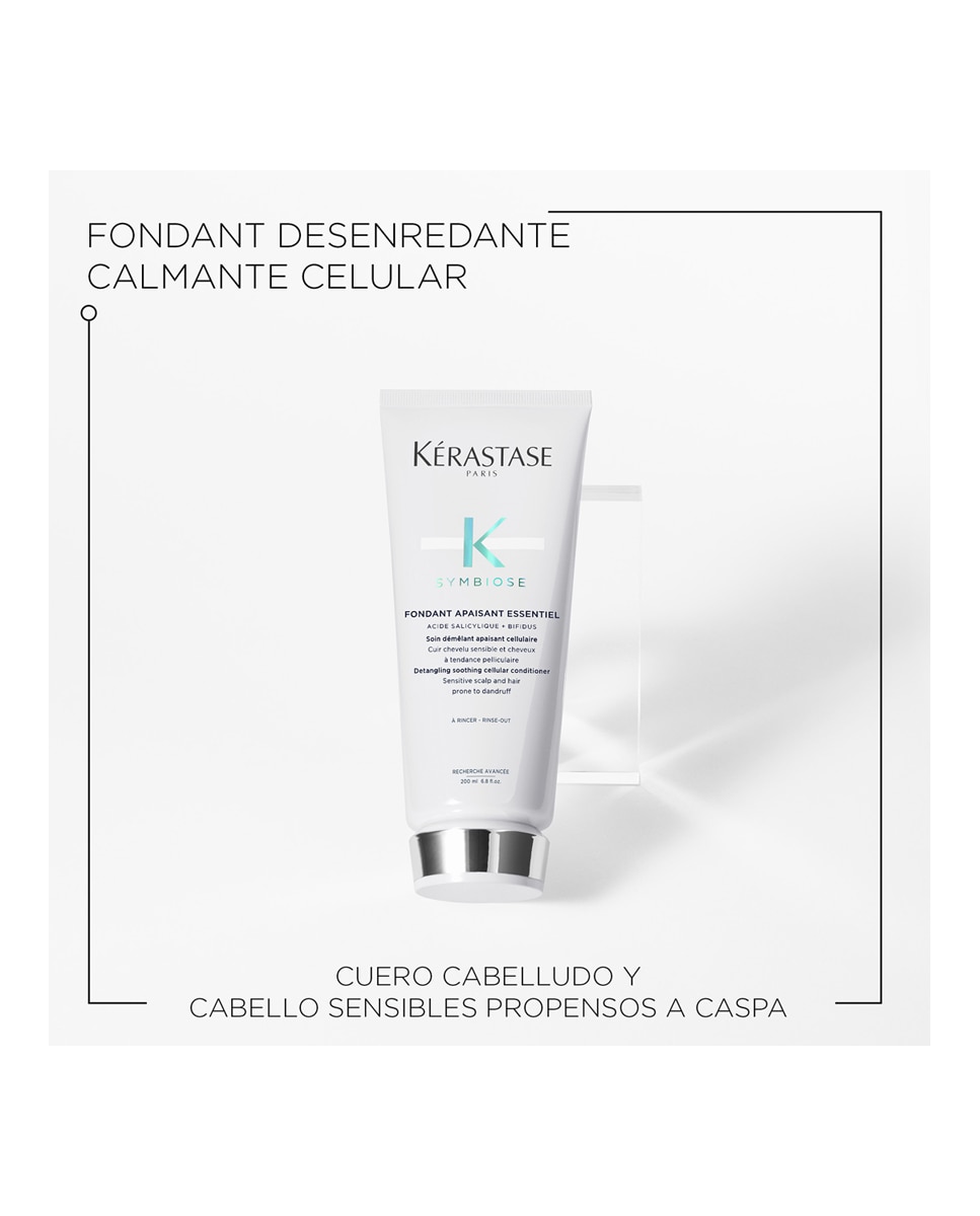 Acondicionador Desenredante y Calmante Celular Fondant Apaisant Essentiel Kérastase - 200 ml 4