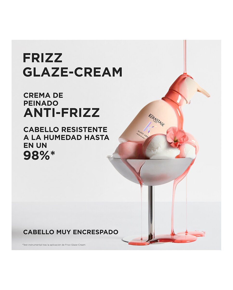 Crema De Peinado Frizz-Glaze Cream Kérastase Paris - 240 ml 2