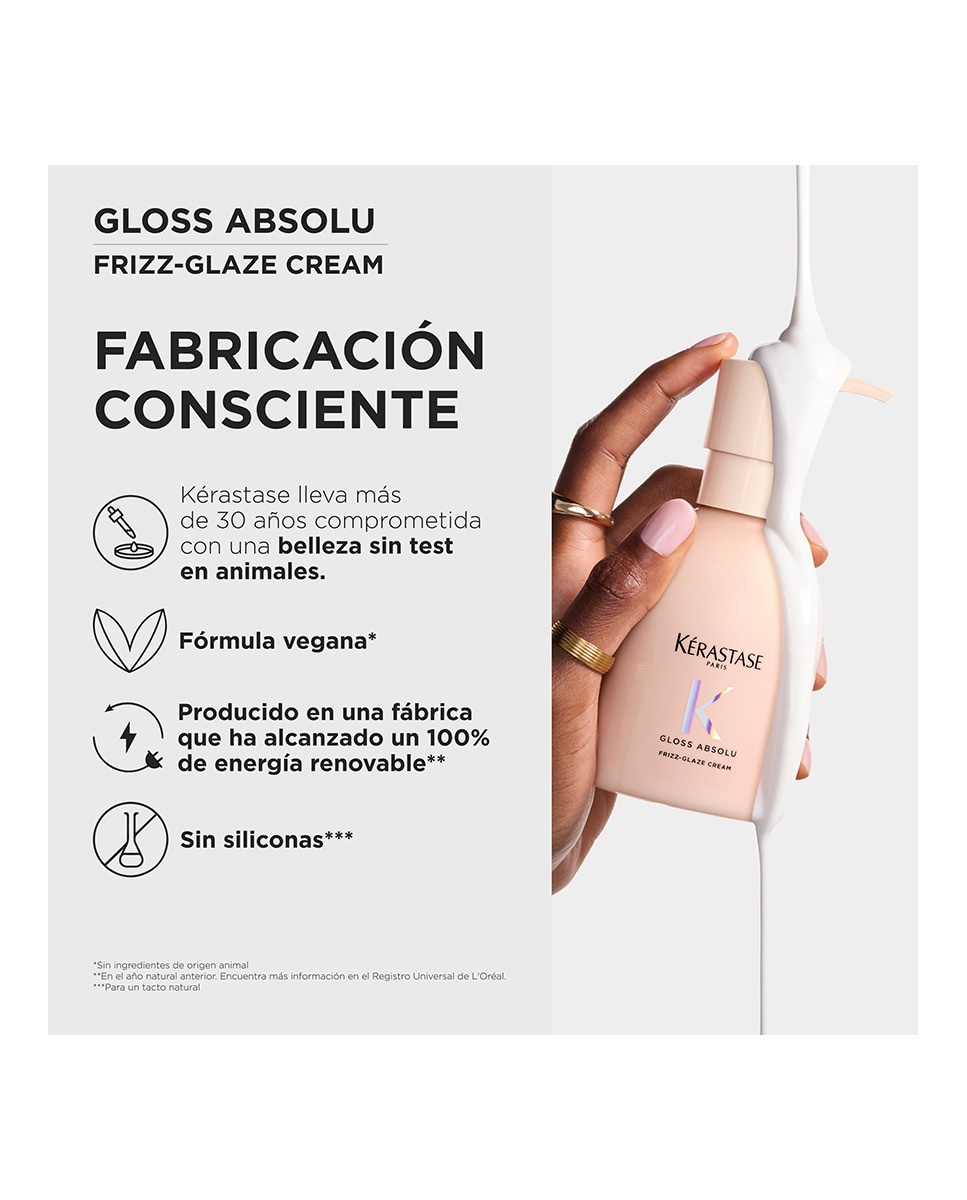 Crema De Peinado Frizz-Glaze Cream Kérastase Paris - 240 ml 7