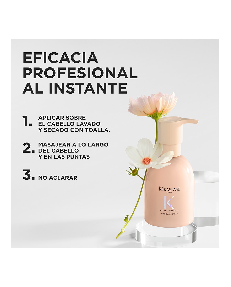 Crema De Peinado Frizz-Glaze Cream Kérastase Paris - 240 ml 8