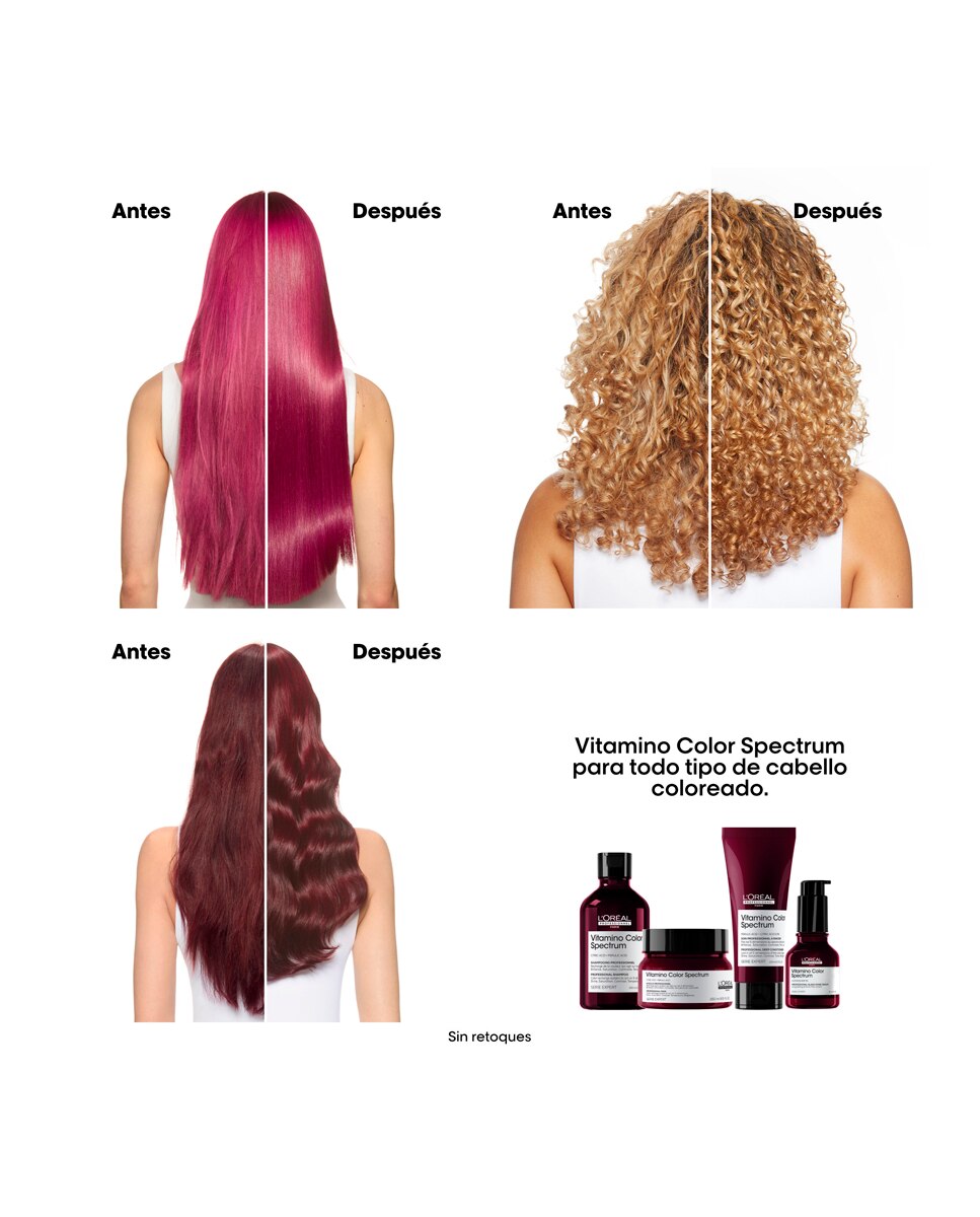 Acondicionador Para Cabello Coloreado Vitamino Color Spectrum L'Oréal Professionnel 3