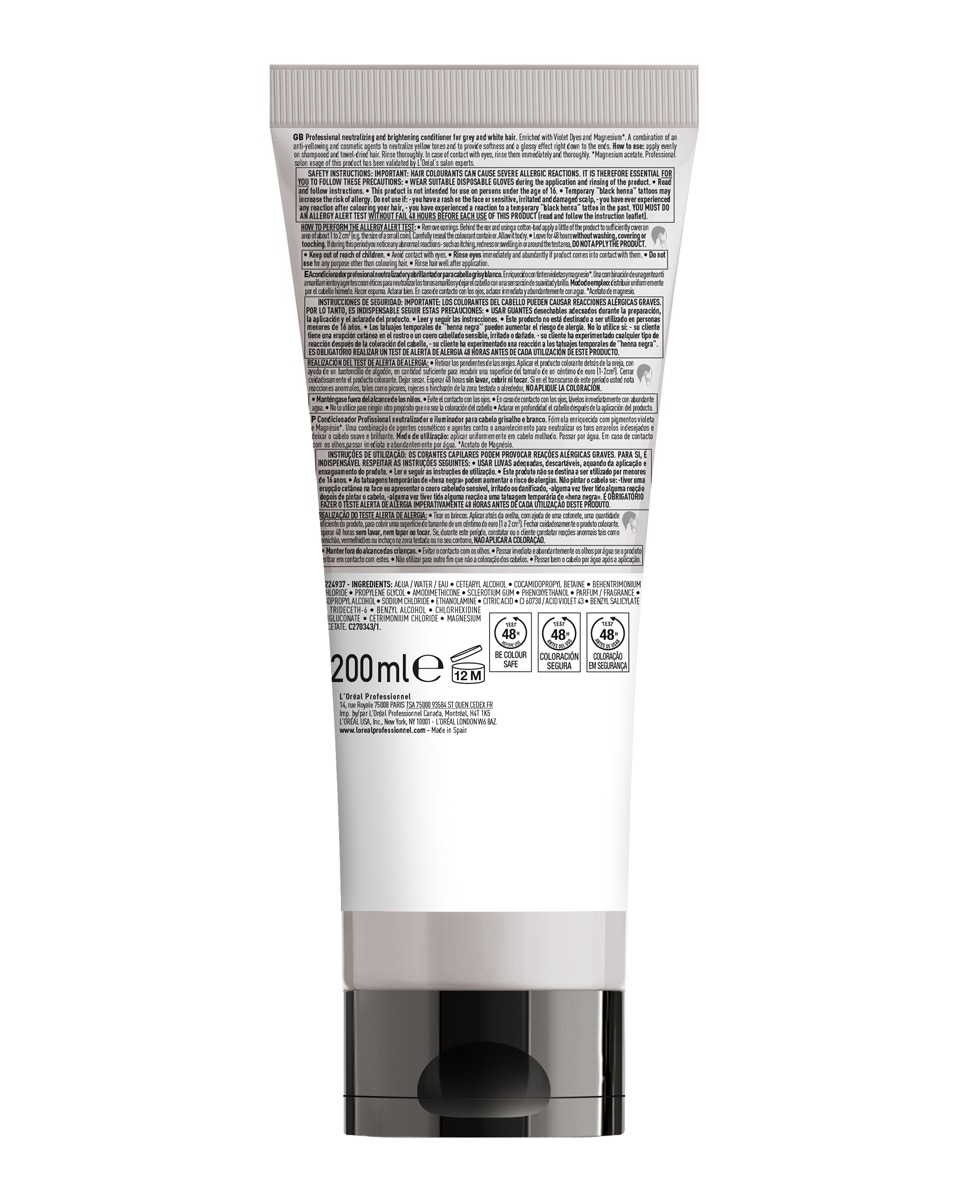 Acondicionador Silver L'Oreal Professionnel - 200 ml 2