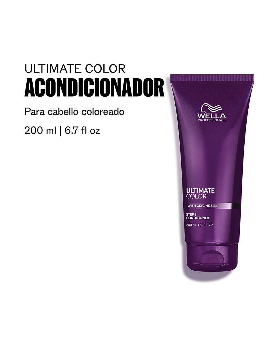 Acondicionador Ultimate Color Wella Professionals - 200 ml 3