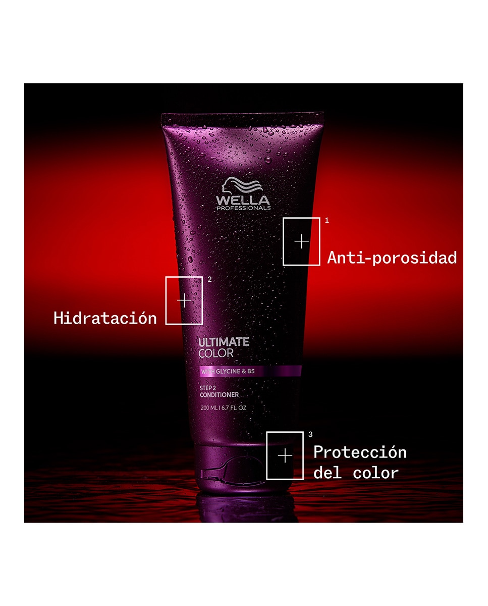 Acondicionador Ultimate Color Wella Professionals - 200 ml 4