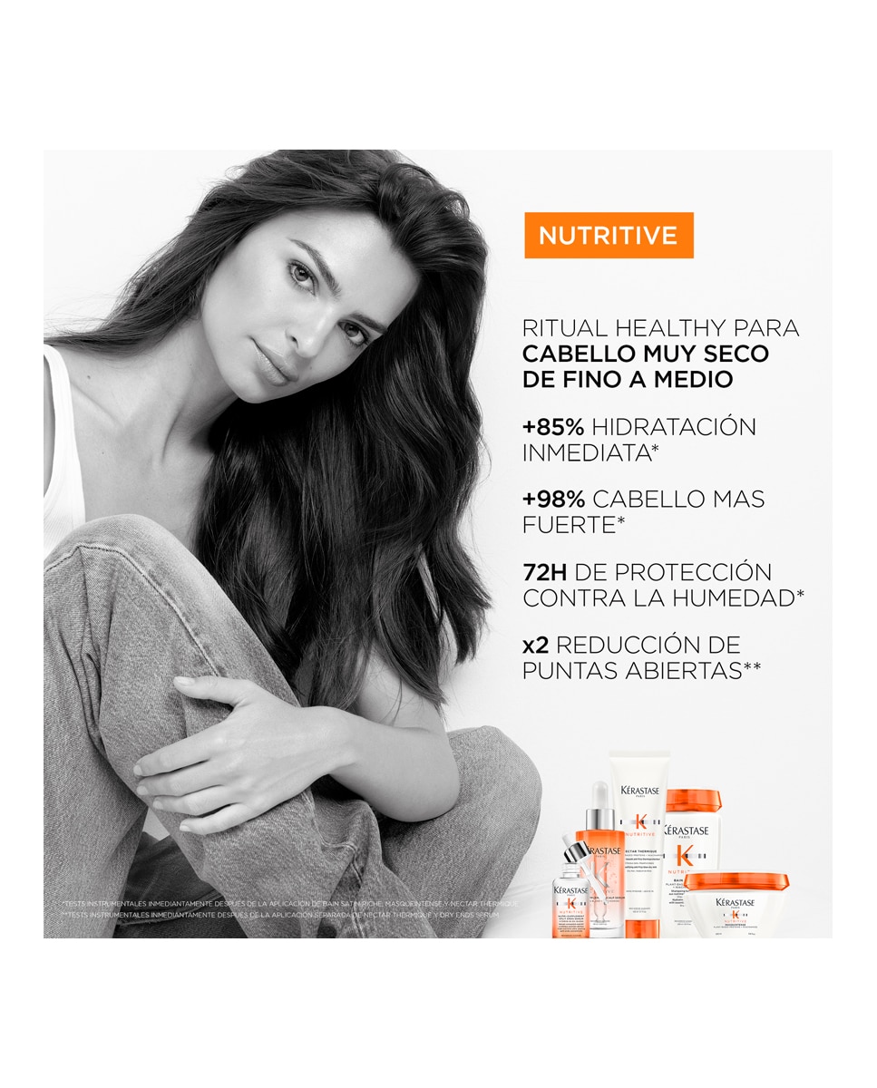 Leche anti encrespamiento Néctar Thermique Nutritive 150 ml Kérastase 4