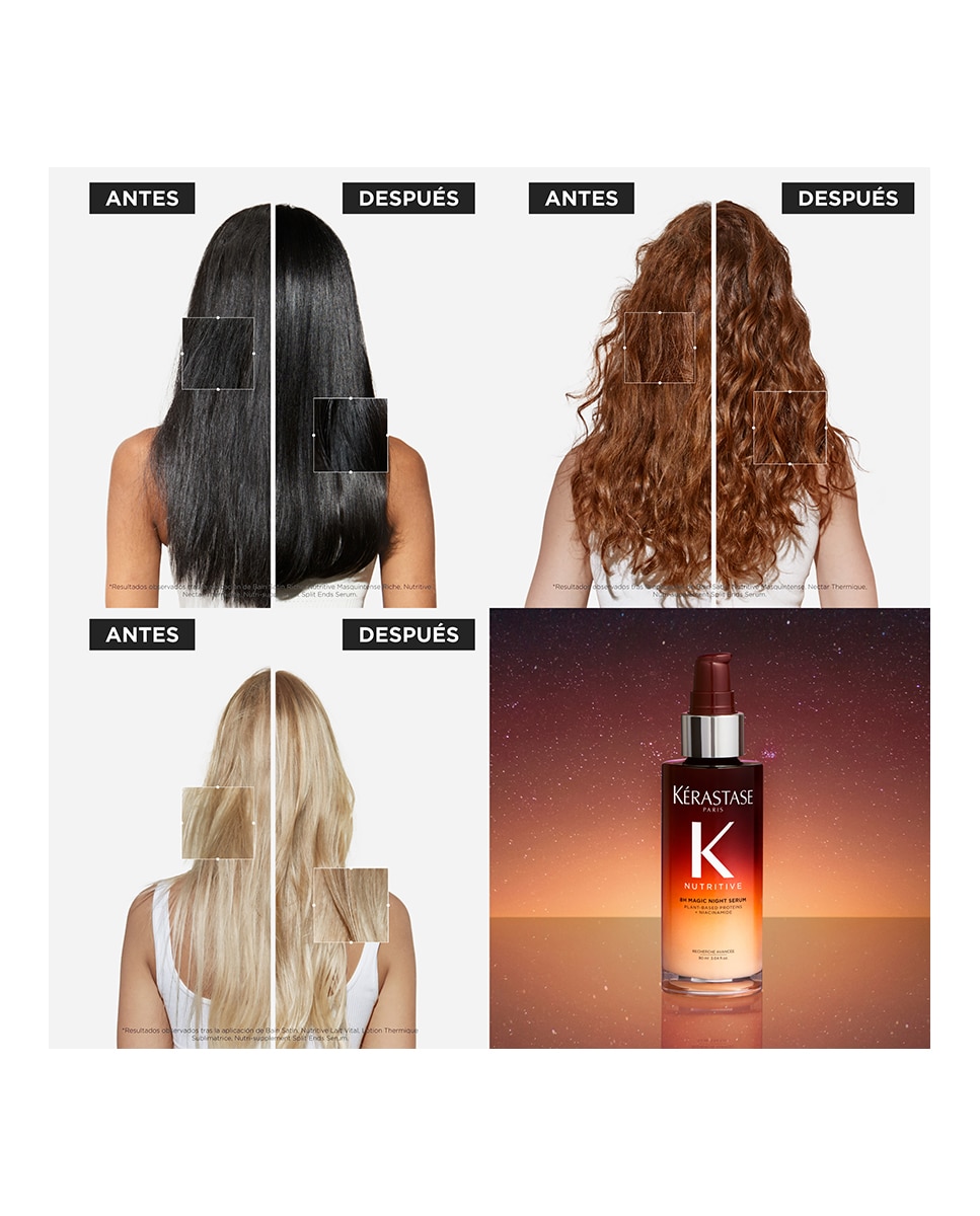 Serúm Capilar Nutritive 8H Magic Night Kérastase - 90 ml 4