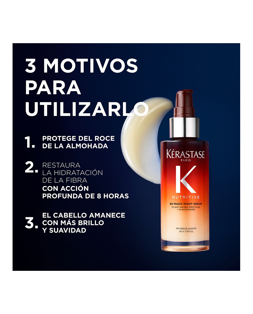 Serúm Capilar Nutritive 8H Magic Night Kérastase - 90 ml 7