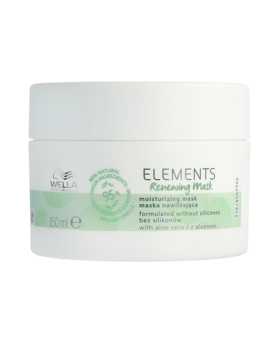 Mascarilla Hidratante Renovadora Sin Siliconas Elements 150 ml Wella Professionals