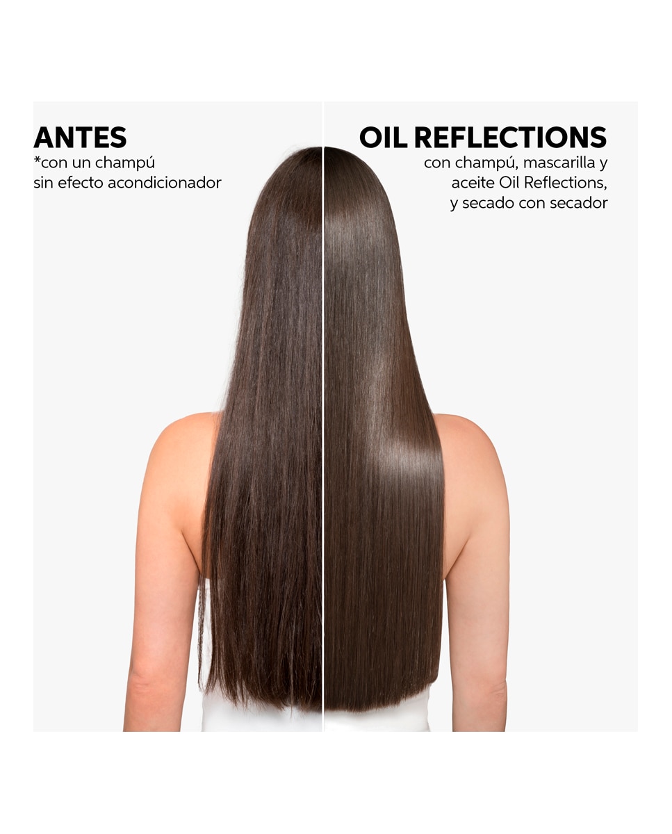 Mascarilla Realzadora de Brillo Oil Reflections Wella Professionals - 150 ml 5