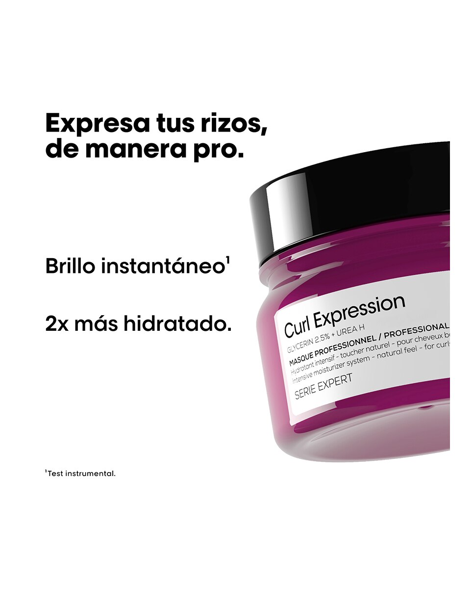 Mascarilla hidratante intensiva Curl Expression 250 ml L'Oreal Professionnel - 250 ml 2