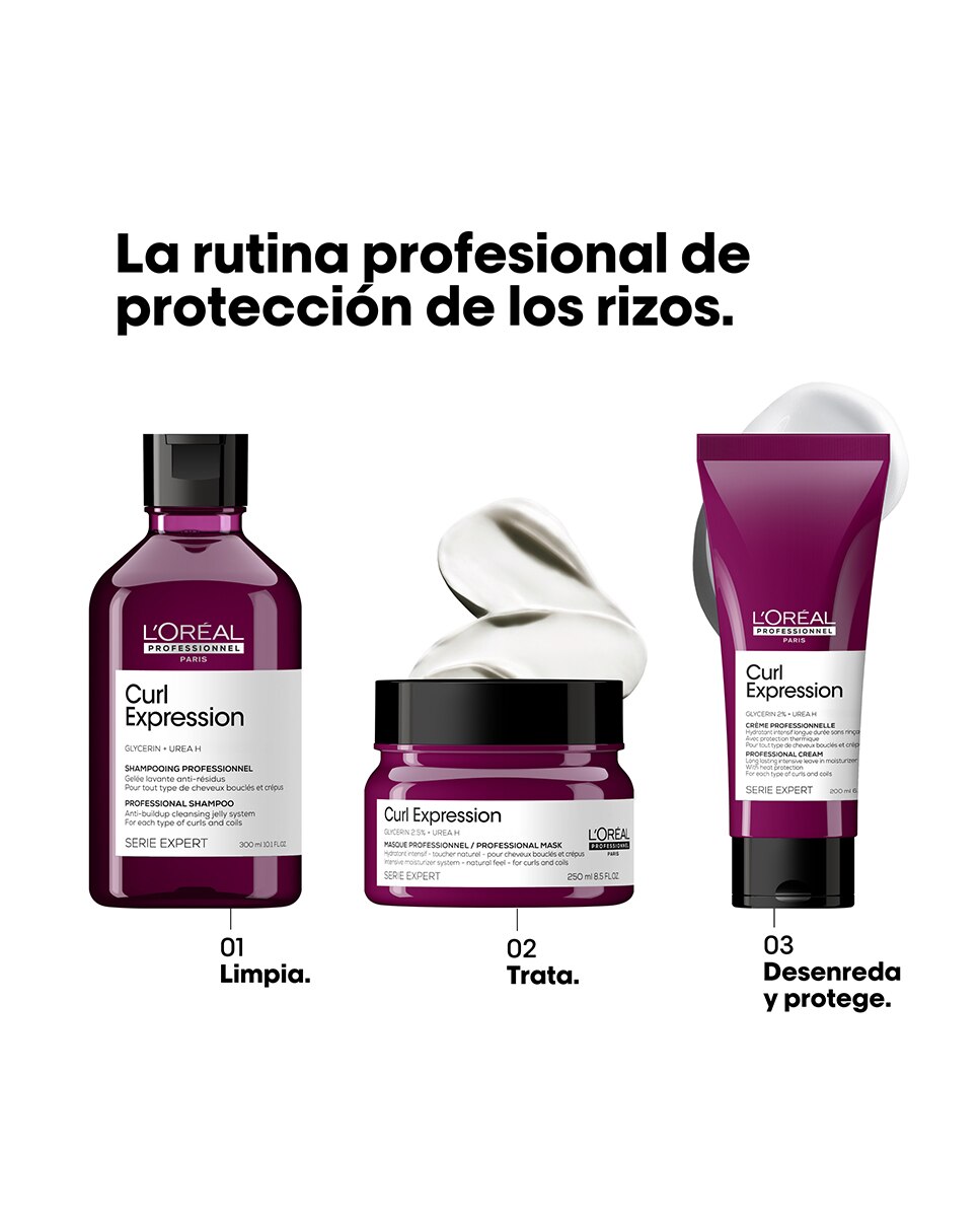 Mascarilla hidratante intensiva Curl Expression 250 ml L'Oreal Professionnel - 250 ml 4
