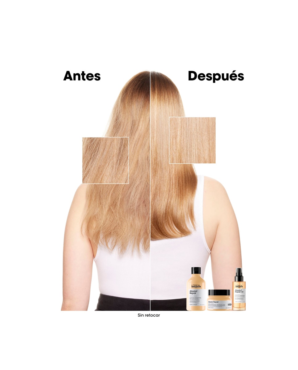 Mascarilla Absolut Repair Gold L'Oreal Professionnel - 250 ml 3