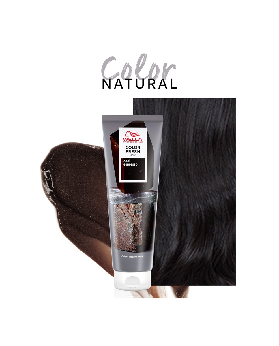 Mascarilla Color Fresh Mask Transforma el color 150 ml Wella Professionals - Cool Espresso 150 ml Cool Espresso-2
