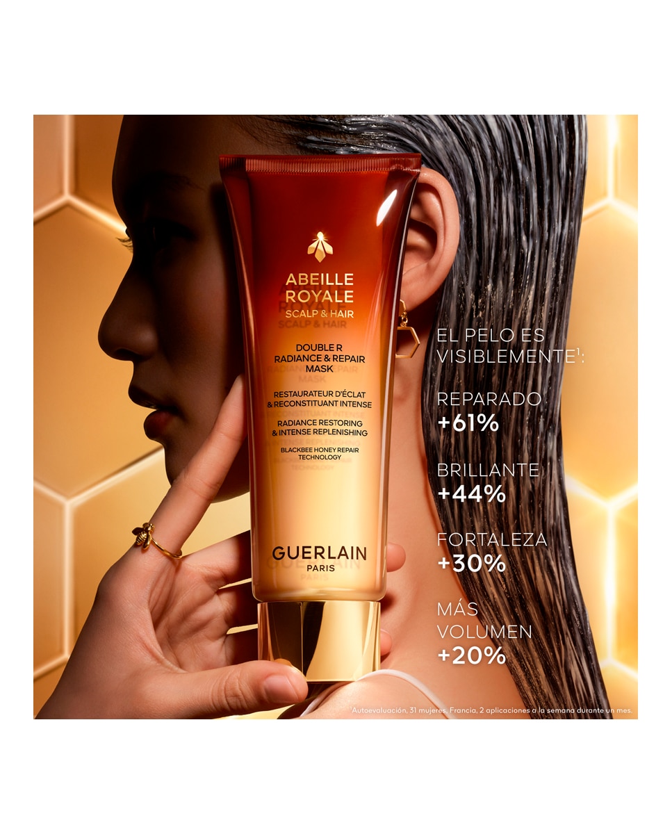 Mascarilla Double R Luminosidad y Reparación Abeille Royale Guerlain - 200 ml 4