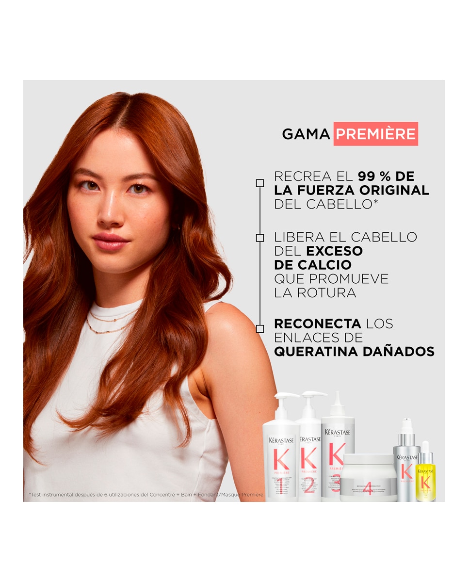 Mascarilla Reparadora Anti-Rotura Cabello Dañado Masque filler réparateur Première Kérastase - 200 ml 8