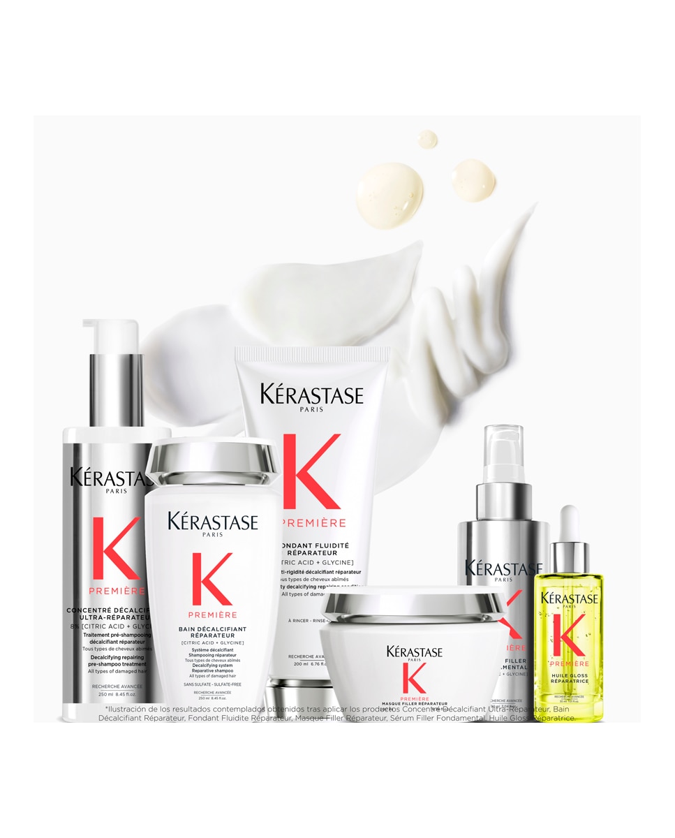 Mascarilla Reparadora Anti-Rotura Cabello Dañado Masque filler réparateur Première Kérastase - 200 ml 10
