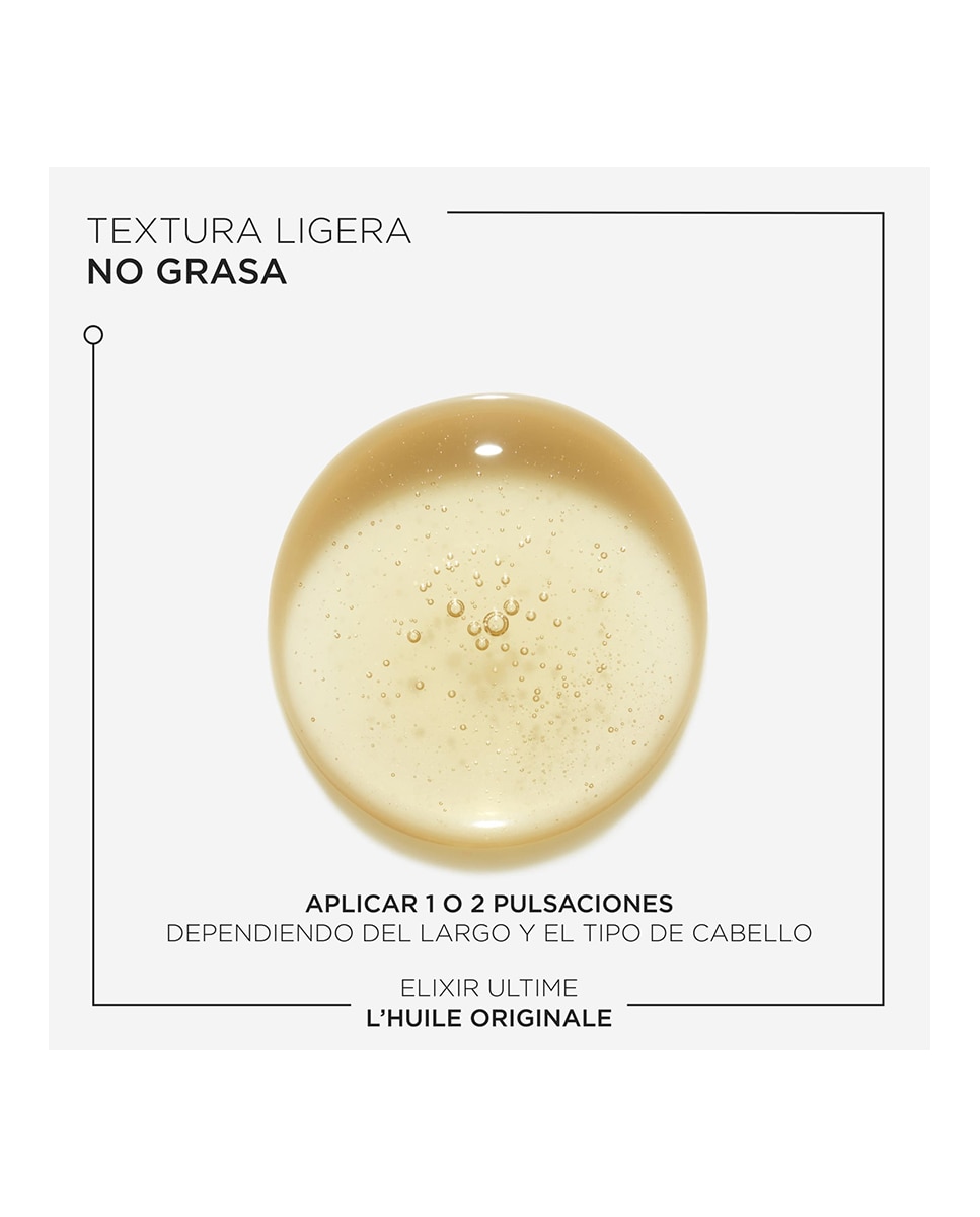 Aceite para todo tipo de Cabello Elixir Ultime L'Huile Originale Kérastase - 30 ml 10