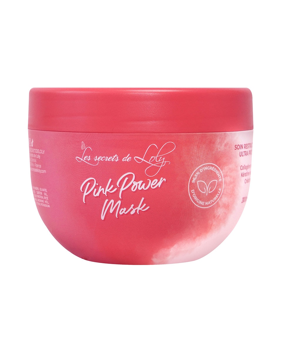 Les Secrets De Loly - Mascarilla Reestructurante Ultraproteica Pink Power Mask 300 Ml Les Secrets De Loly.