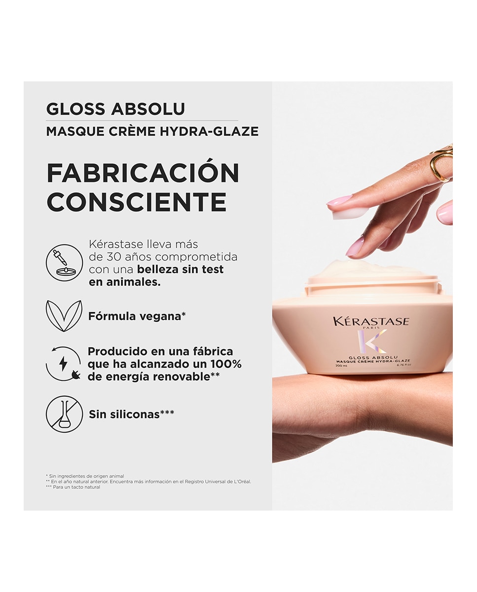 Mascarilla Crème Hydra-Glaze 200 Ml Kérastase Paris - 200 ml 7