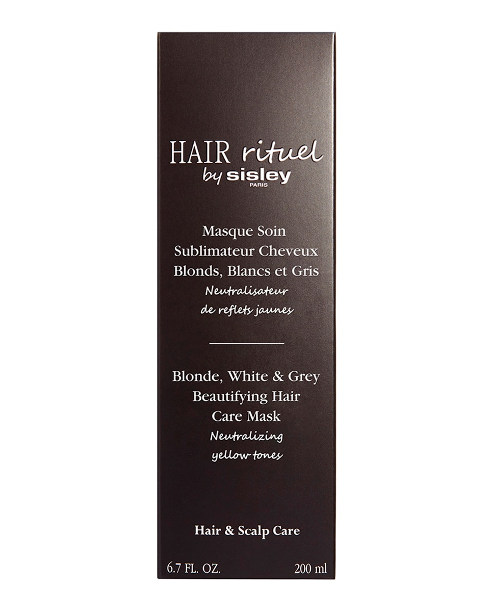 Imagen 4 de Mascarilla Capilar Masque Soin Sublimateur Cheveux Blonds Blancs et Gris 200 Ml Hair Rituel by Sisley - 200 ml