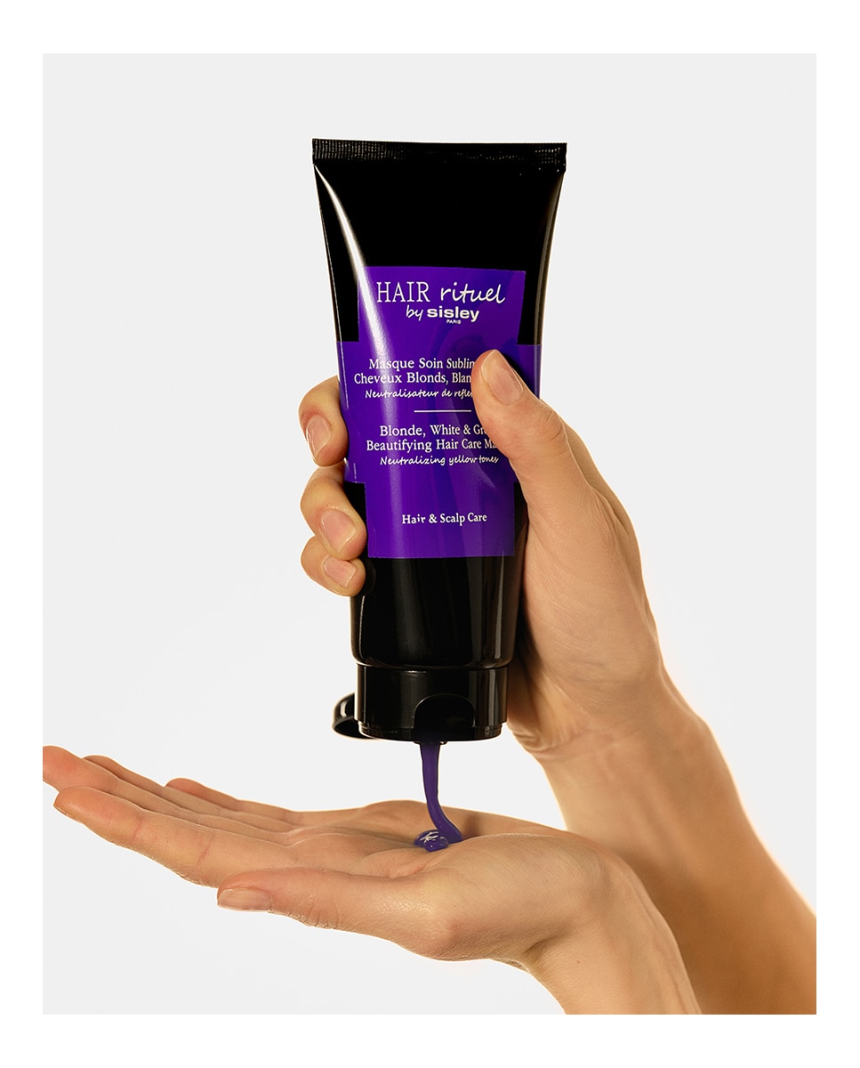 Imagen 6 de Mascarilla Capilar Masque Soin Sublimateur Cheveux Blonds Blancs et Gris 200 Ml Hair Rituel by Sisley - 200 ml