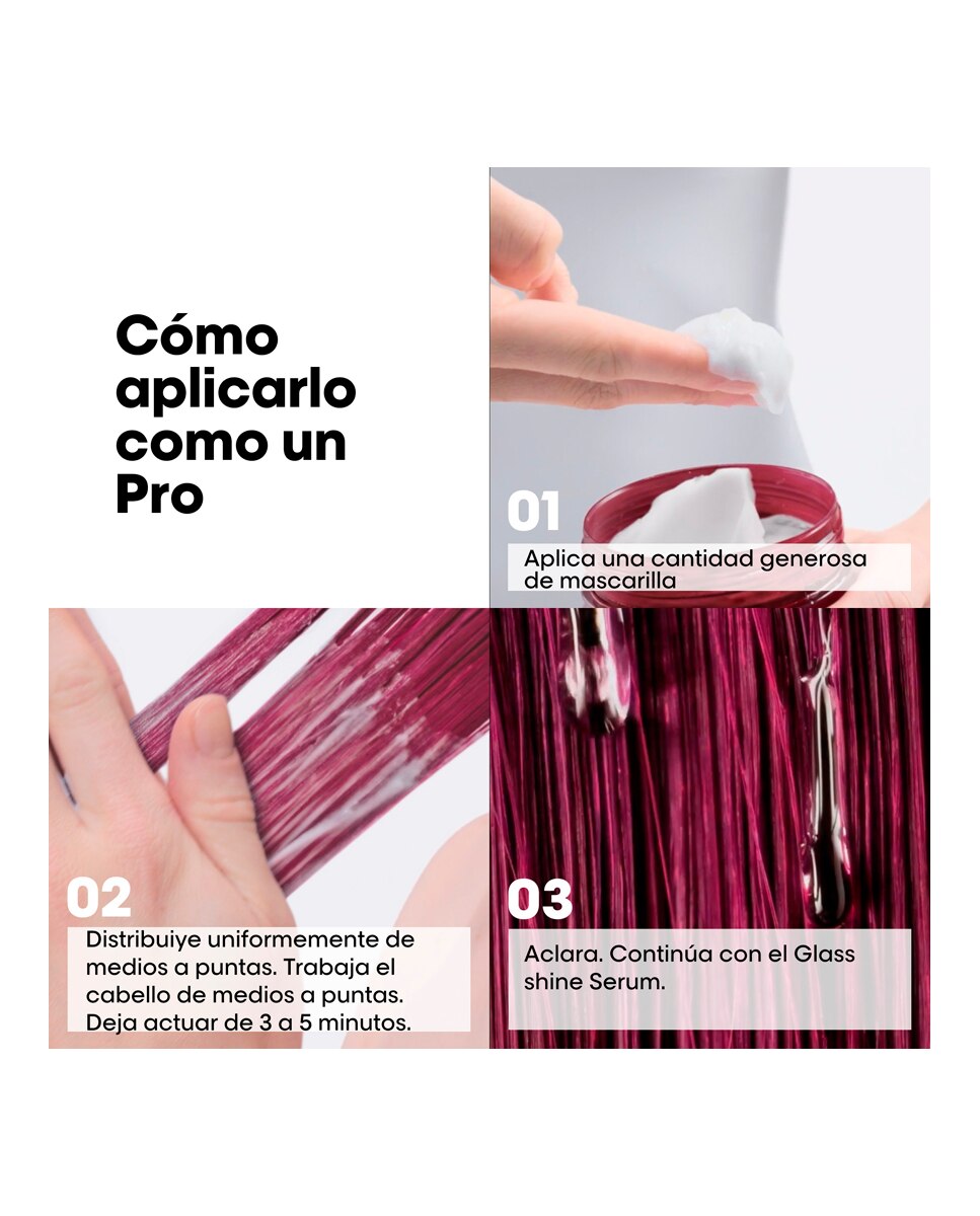 Mascarilla Para Cabello Coloreado Vitamino Color Spectrum Mask L'Oréal Professionnel - 250 ml 8