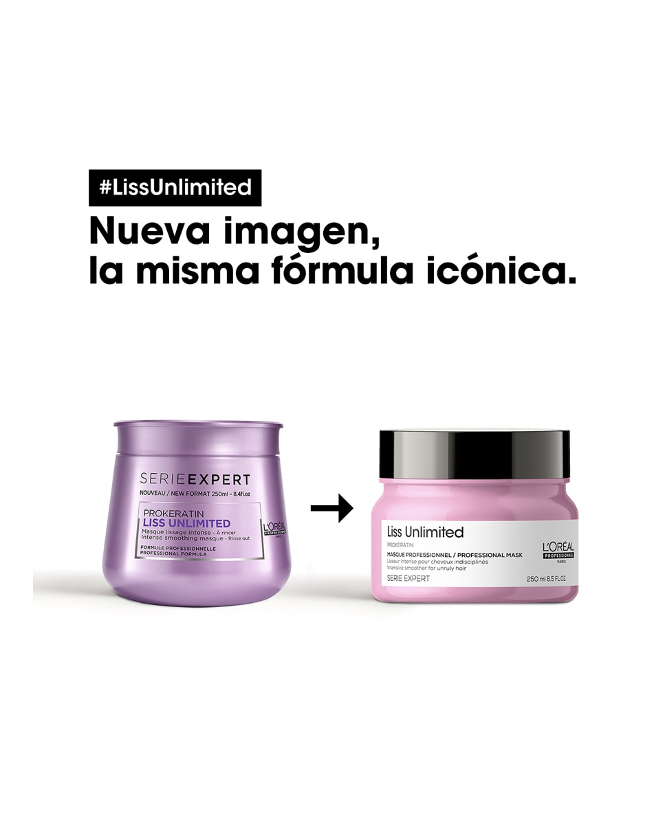 Mascarilla Liss Unlimited 250 ml L'Oreal Professionnel - 250 ml 6