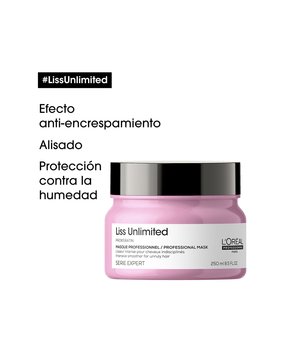 Mascarilla Liss Unlimited 250 ml L'Oreal Professionnel - 250 ml 7