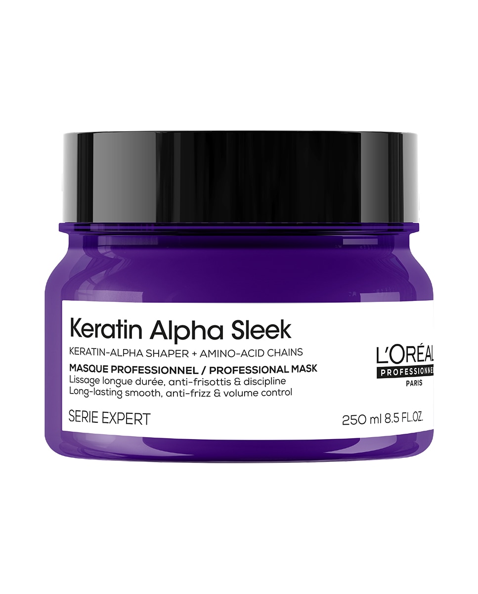 Imagen 0 de Mascarilla Capliar Profesional Keratin Alpha Sleek  Serie Expert 250 Ml L'Oréal Professionnel