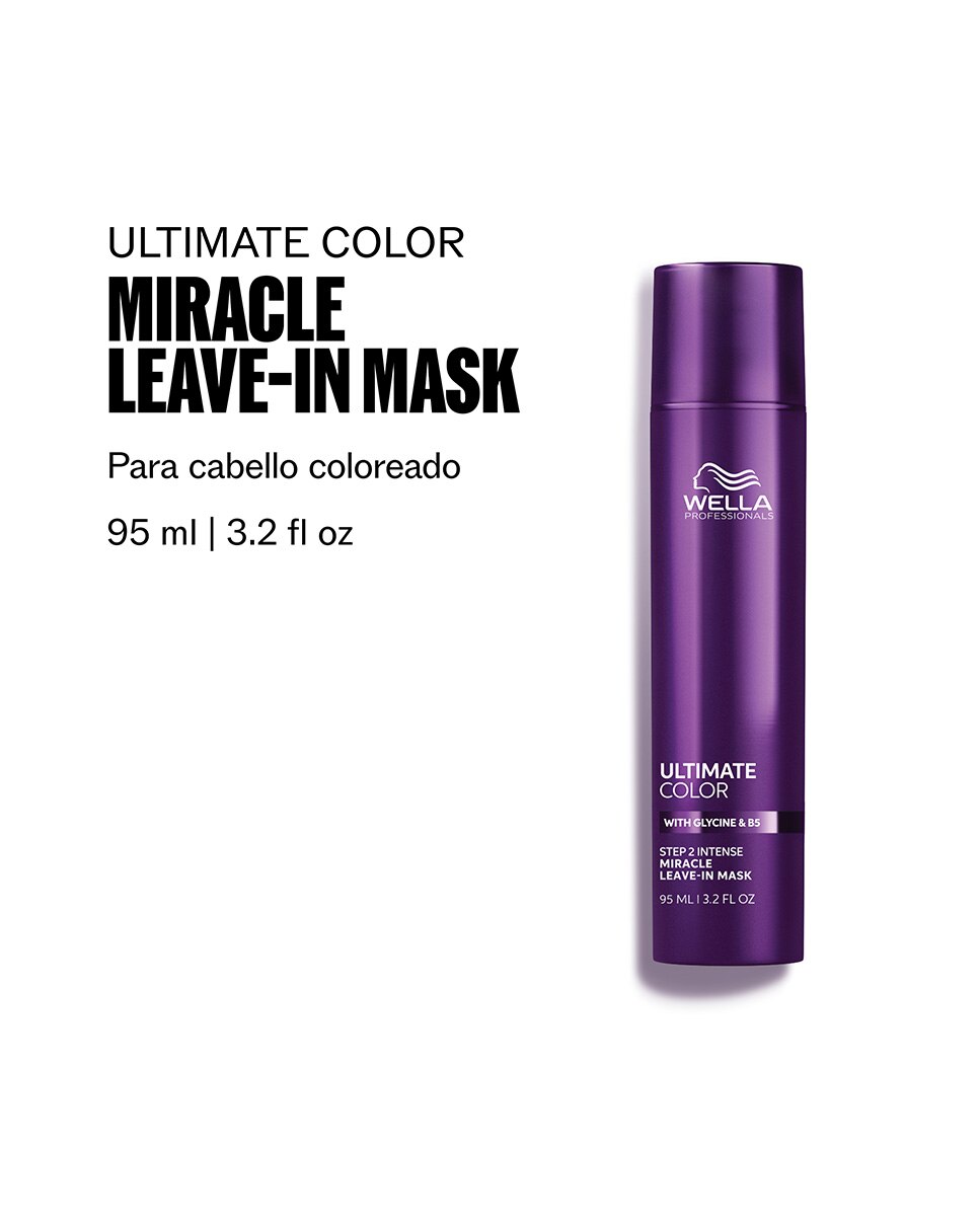 Miracle Leave-in Hair Mask Ultimate Color Wella Professionals - 95 ml 3
