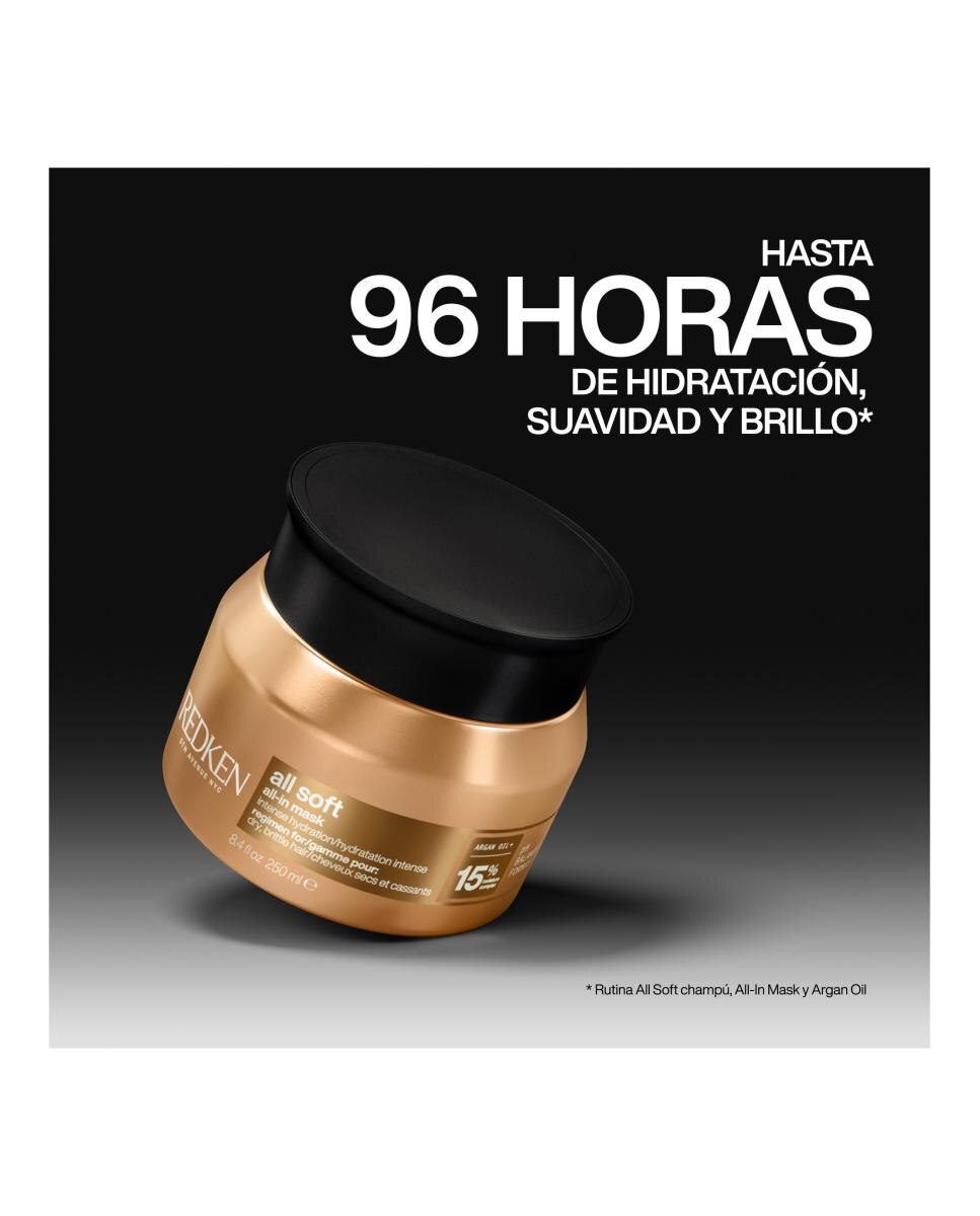 Mascarilla Capilar Hydrapwr All soft 250 Ml RedKen - 250 ml 4