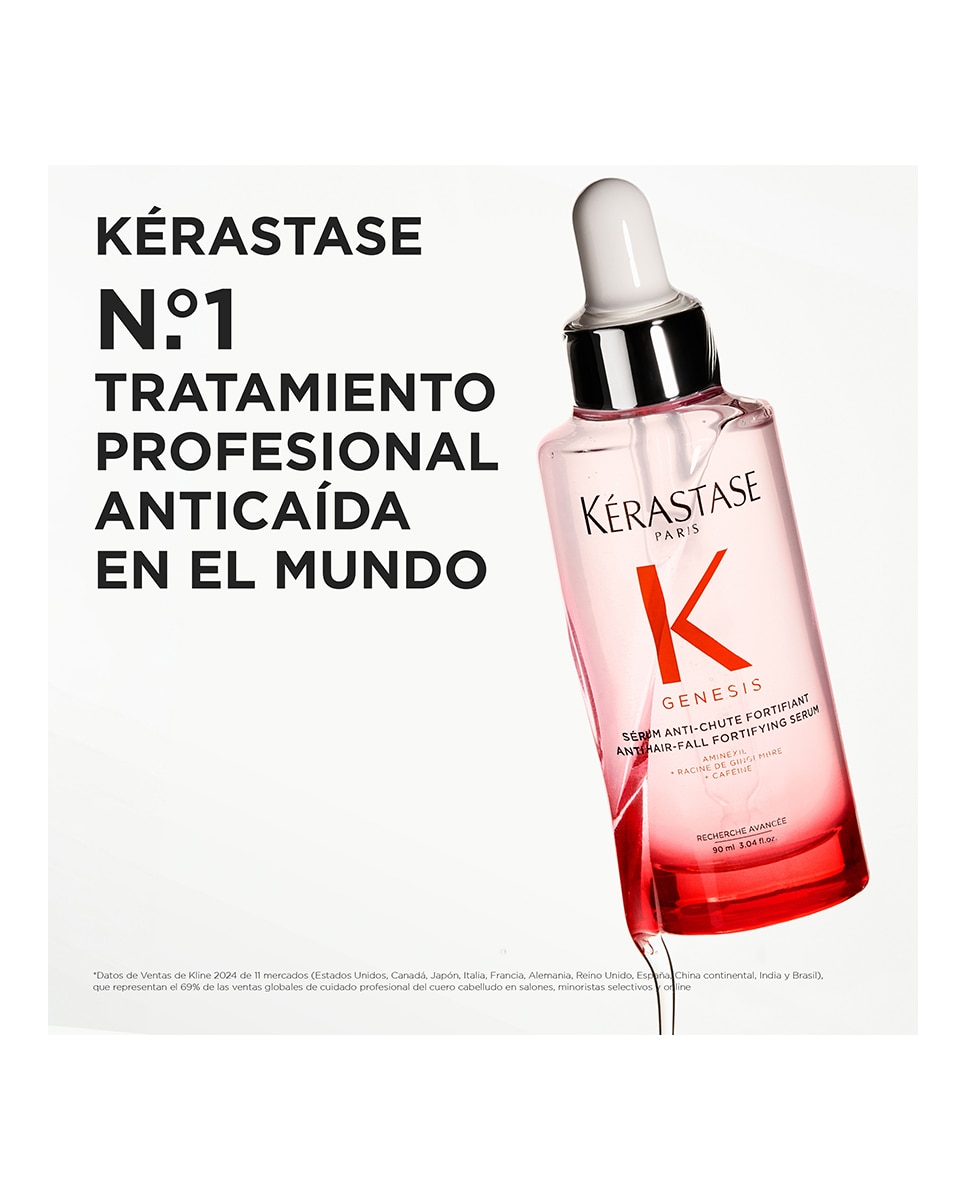 Sérum Fortificante Anticaída para cabello debilitado Genesis 90 ml Kerastase - 90 ml 3
